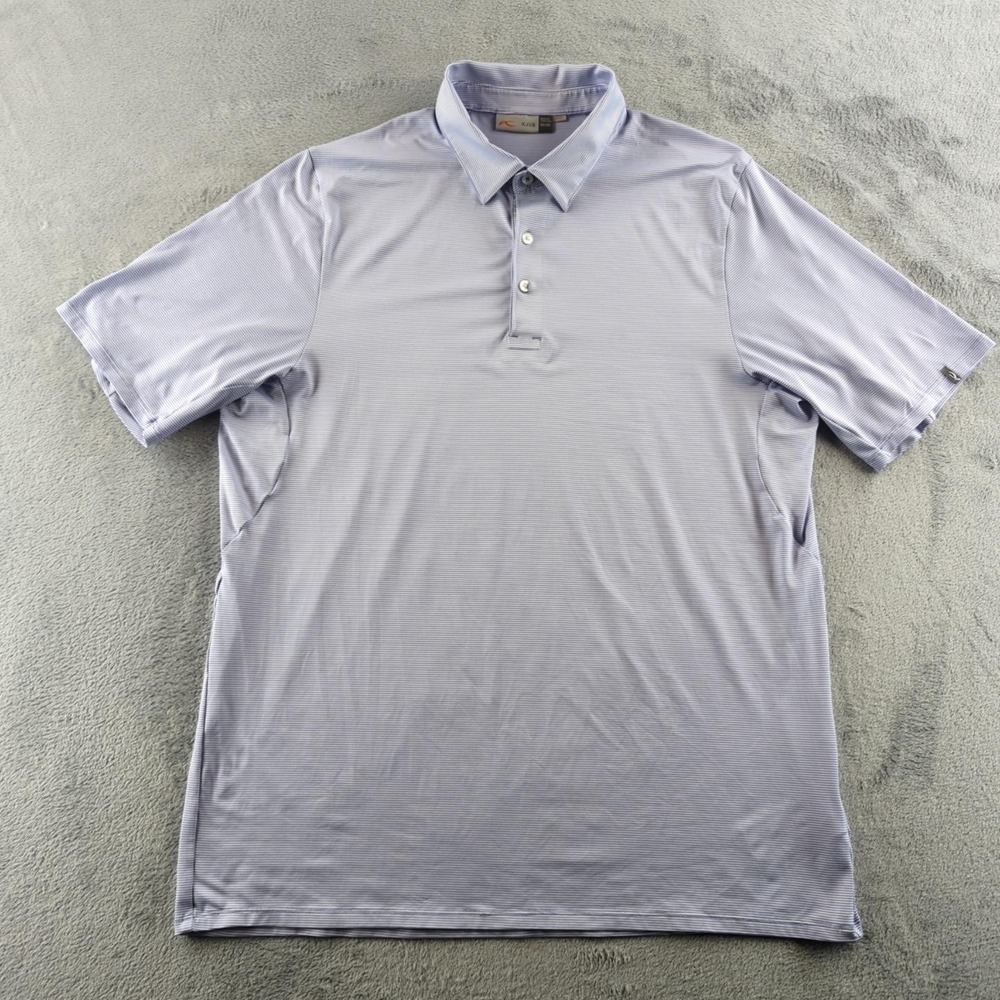 KJUS Polo Shirt Mens 2XL Soren Golf Performance UPF 50+ Lightweight Breathable
